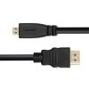 Qoltec Kabel HDMI 1.4 Męski / Micro HDMI v1.4 męski | 2m